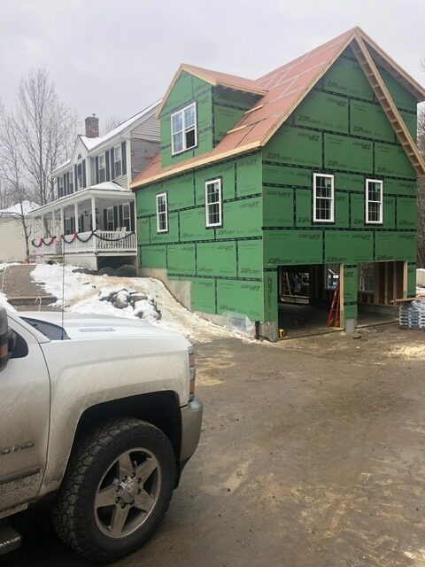 Home exterior renovation and roof replacement project by McCarthy Exteriors in Southern New Hampshire